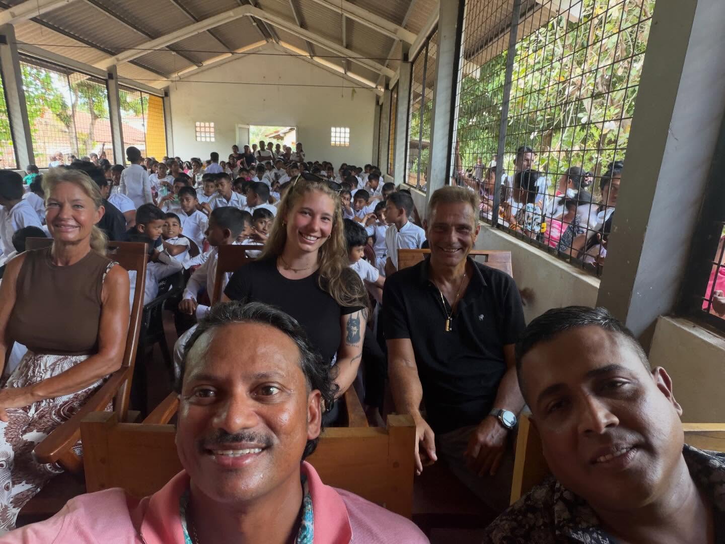 Supporting education and charity initiatives in Kalpitiya Sri Lanka