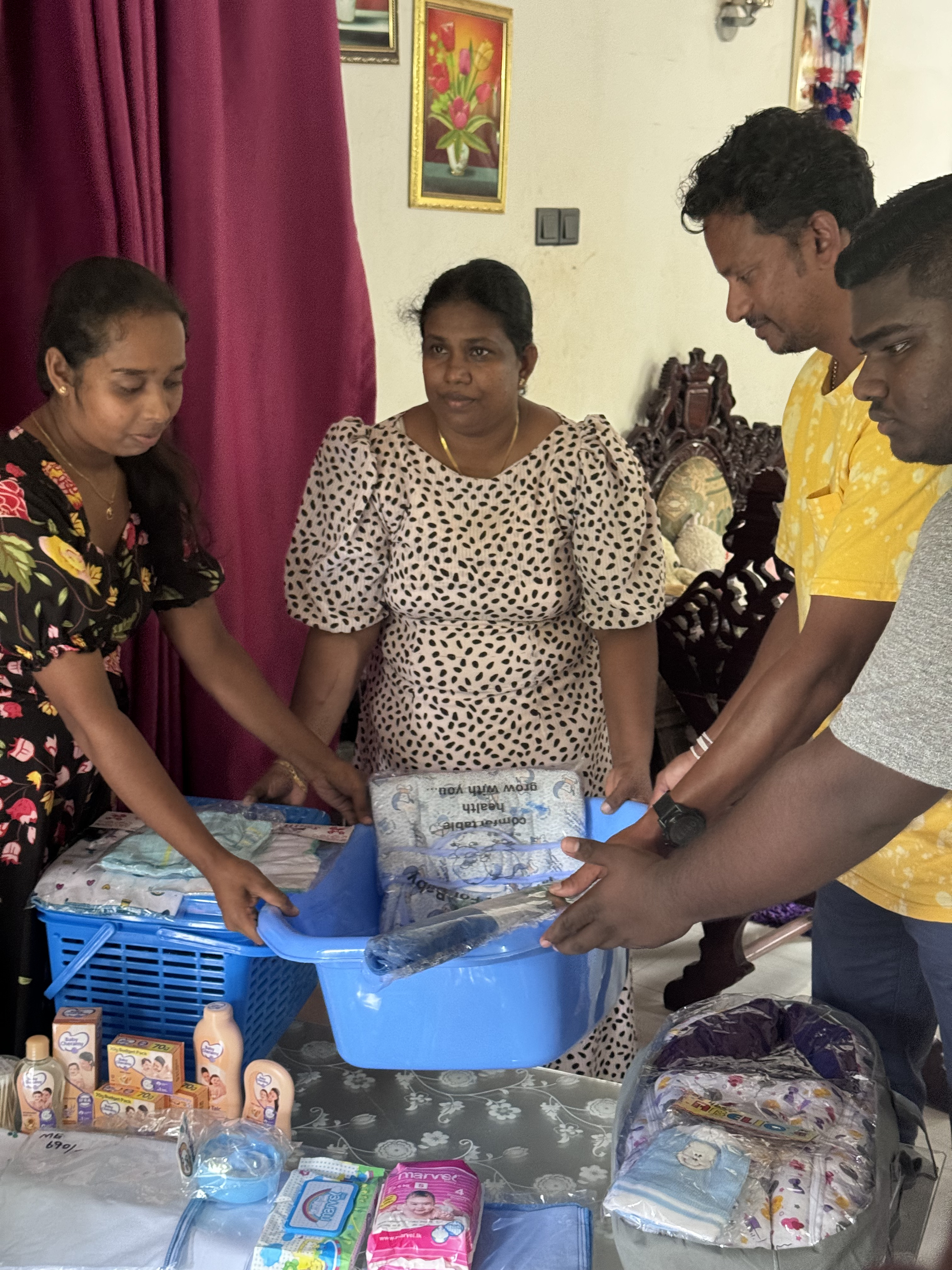 Helping local families and giving back to the community in Sri Lanka