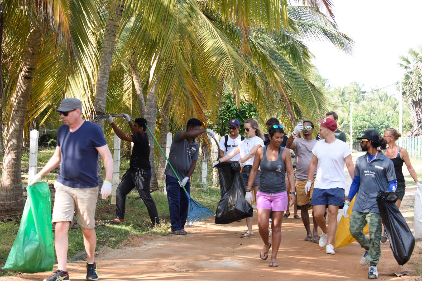 Plastic free resort practices in Sri Lanka