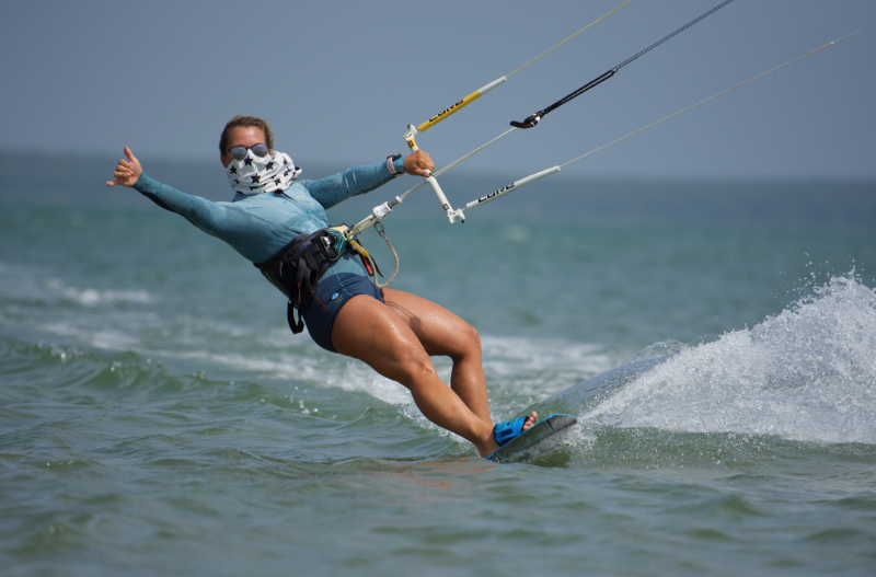 Refresher kitesurf coaching session in Kalpitiya