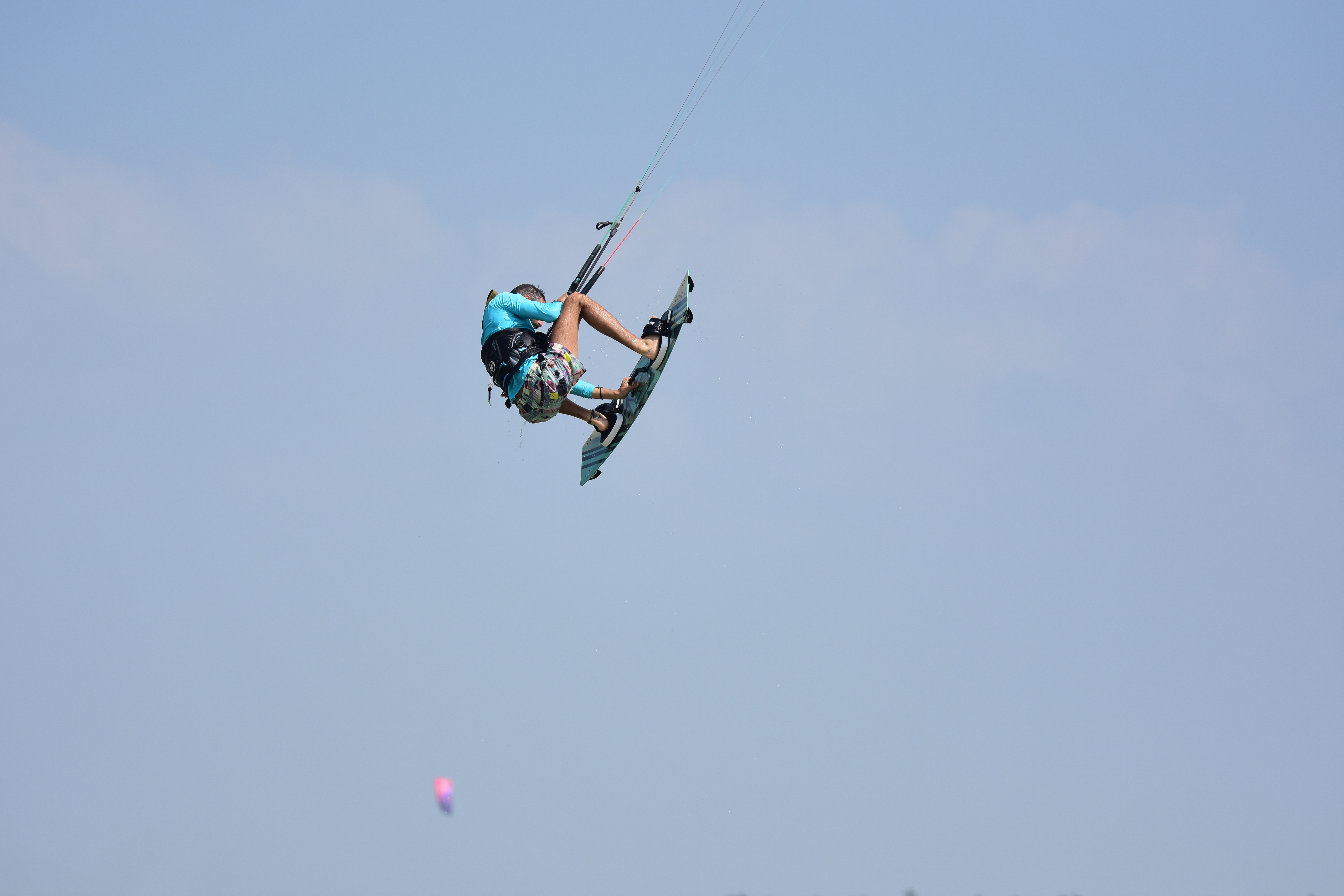 Kitesurf coaching lessons in Kalpitiya lagoon Sri Lanka