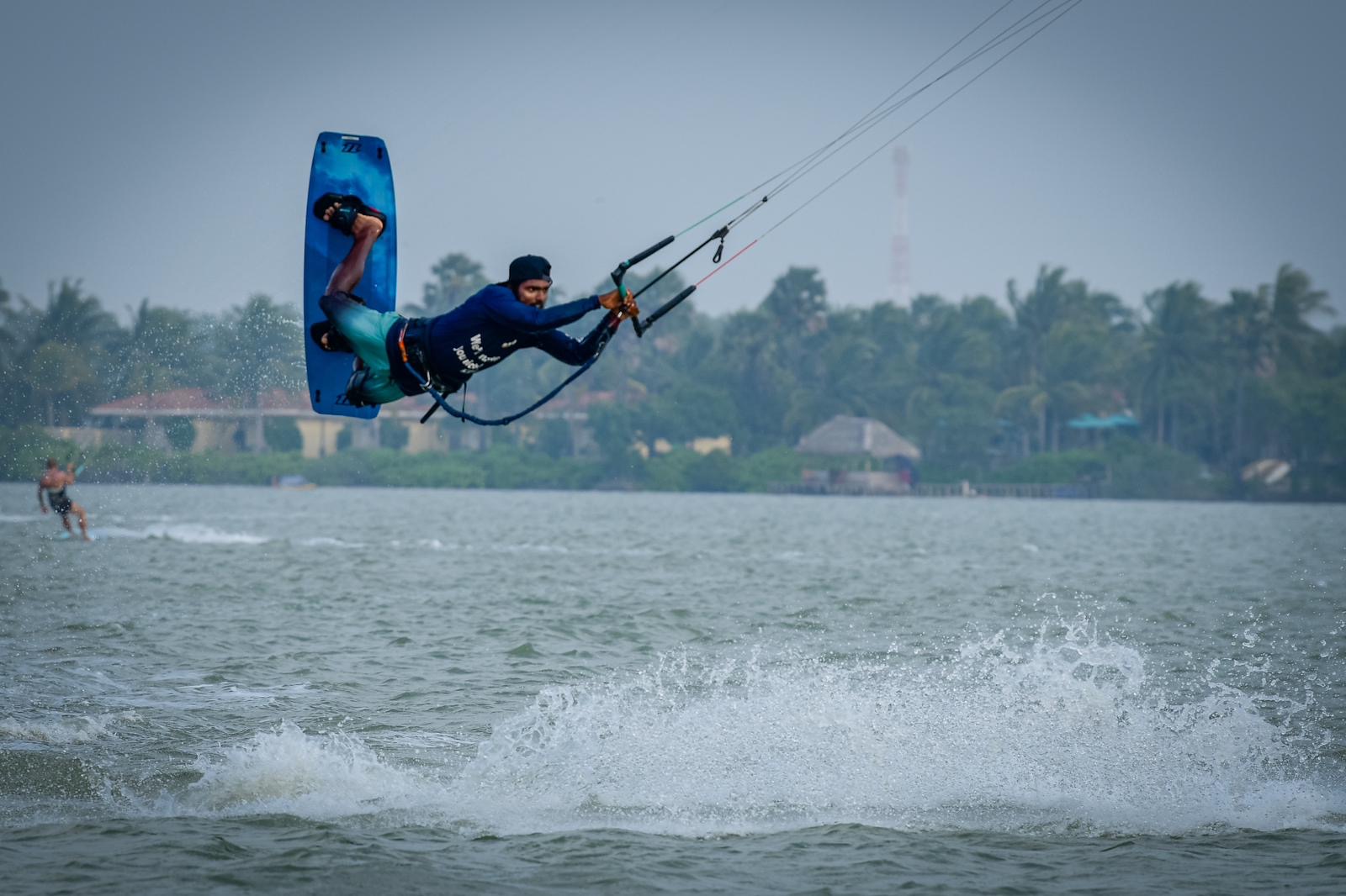 Best kitesurfing spot atmosphere in Kalpitiya Sri Lanka